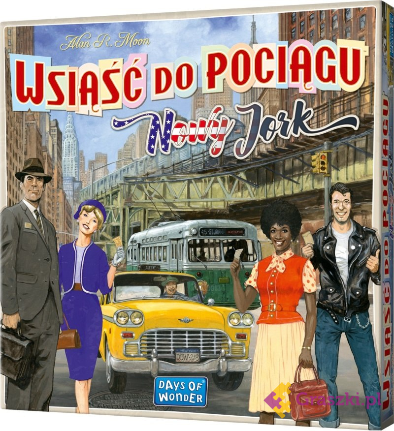 Wsiąść do pociągu: Nowy Jork // darmowa dostawa od 249.99 zł // wysyłka do 24 godzin! // odbiór osobisty w Opolu